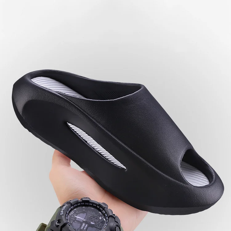 Hollow Out Futuristic Beach Slippers