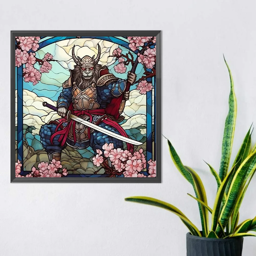 Full Round Diamond Painting 30*30cm - Aquaman And Bull King