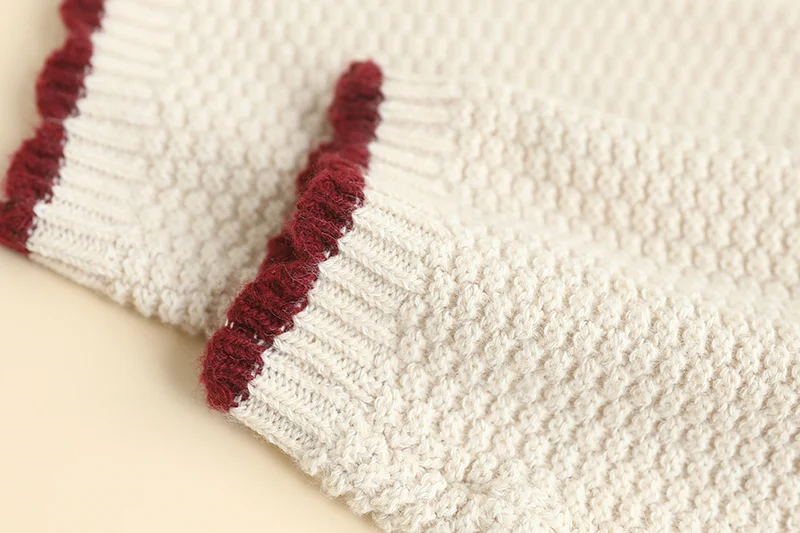 Chicfifth Sweater Women Winter Long Sleeve High Quality Autumn Vintage Top Knitted Cardigan