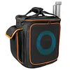 Speaker Bag for JBL Partybox Encore2 Essential Detachable Adjustable Strap Portable Travel Rugged Speaker Cover for Microphones Charger Cable and Accessories