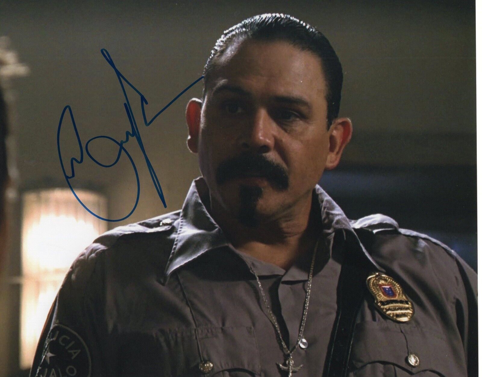 Emilio Rivera Sons of Anarchy TV Show Marcus Alvarez Signed 8x10 Photo Poster painting w/COA #4