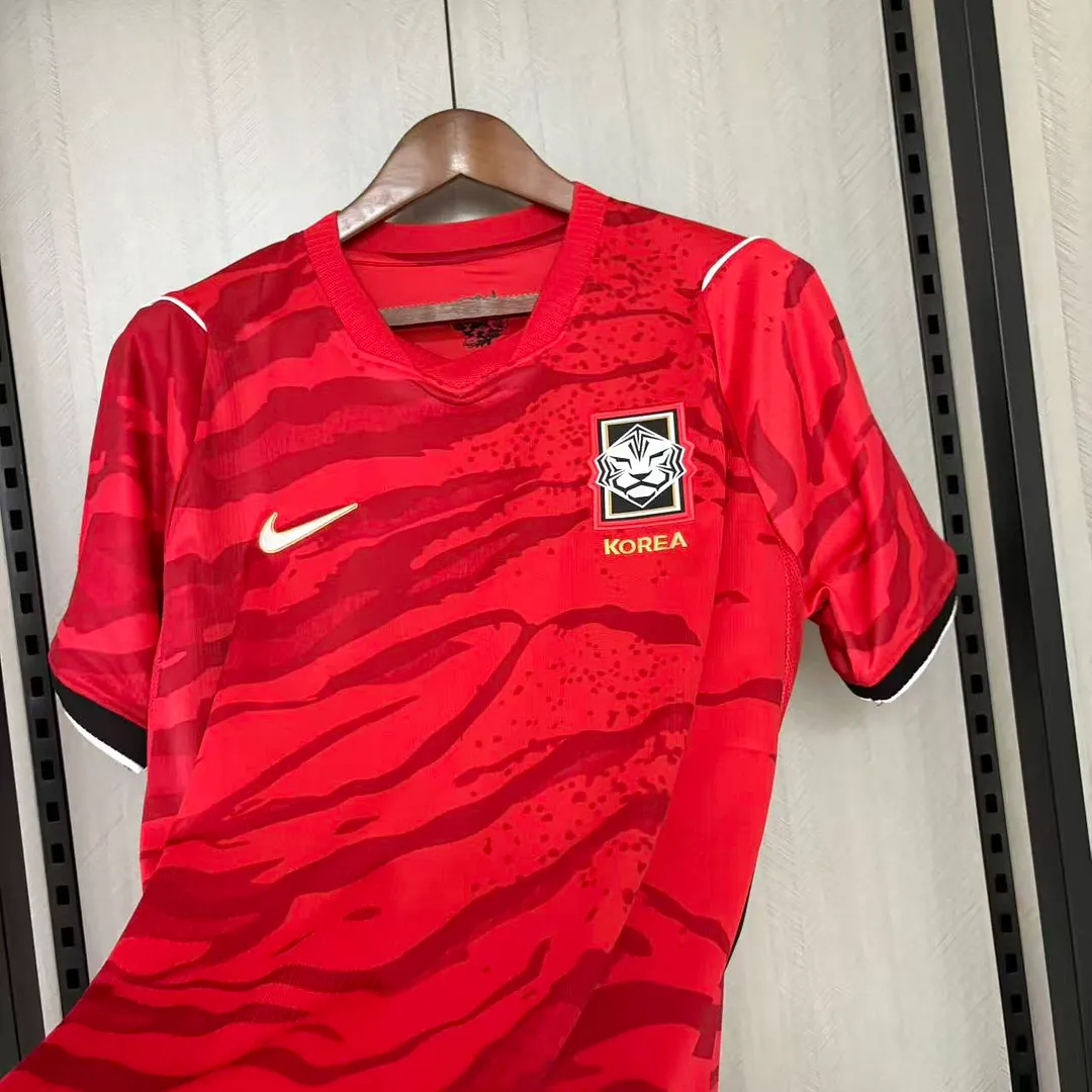 2026 Korea Home Soccer Jersey Thai Quality