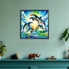 Diamond Painting-DIY Full Round Drill Dolphin