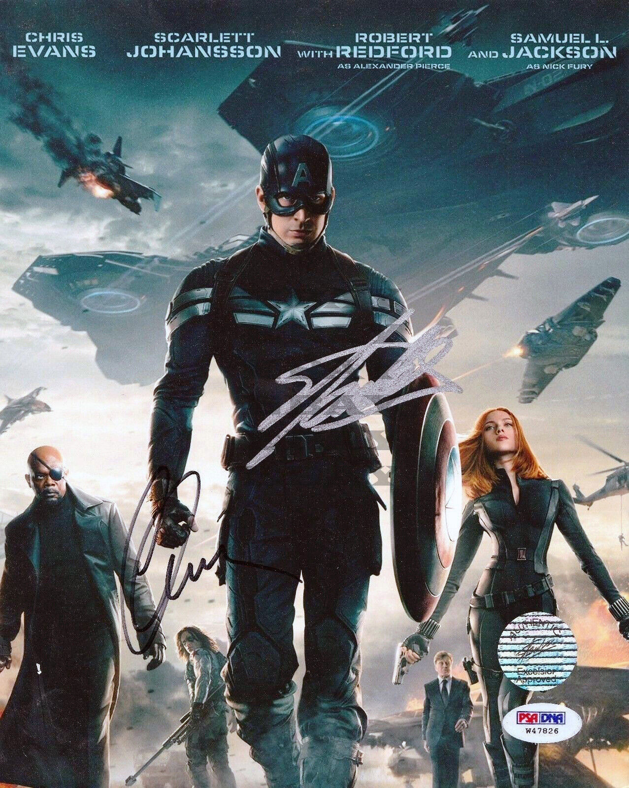 Chris Evans Stan Lee Captain America MarvelAutographed Signed 8x10 Photo Poster painting Reprint