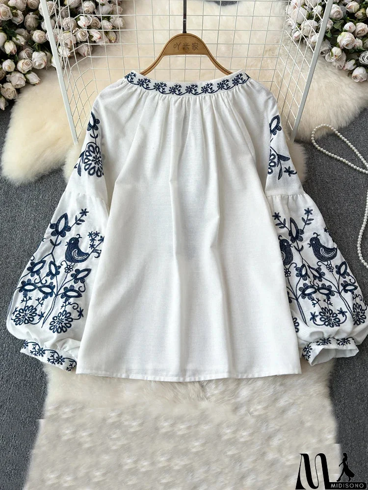 MidiSono - Trendy and Elegant Blouse