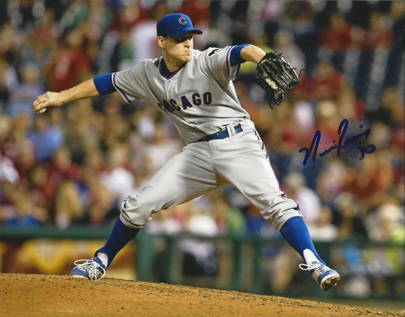 Neil Ramirez autographed 8x10 Chicago Cubs#S923