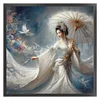 Ancient Girl-11CT Stamped Cross Stitch 50*50cm