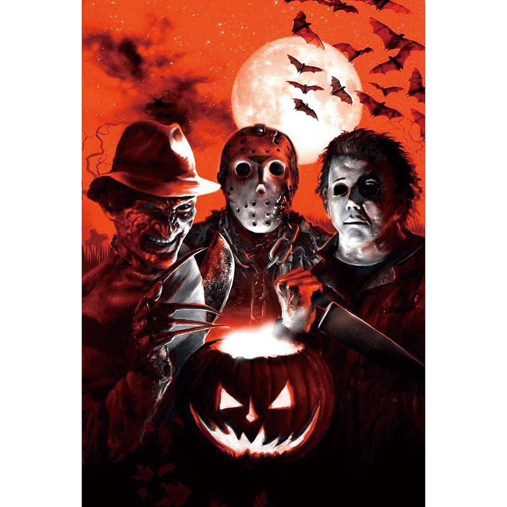 

Horror Figure - Round Drill Diamond Painting - 40*50CM, 501 Original