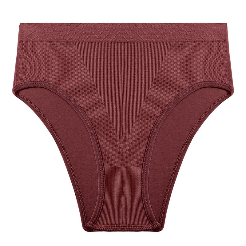 FINETOO Seamless Underwear Women's Panties Plus Size Panties Girl Briefs Lingeries Cotton Mid-Rise Underpants Panty Intimates