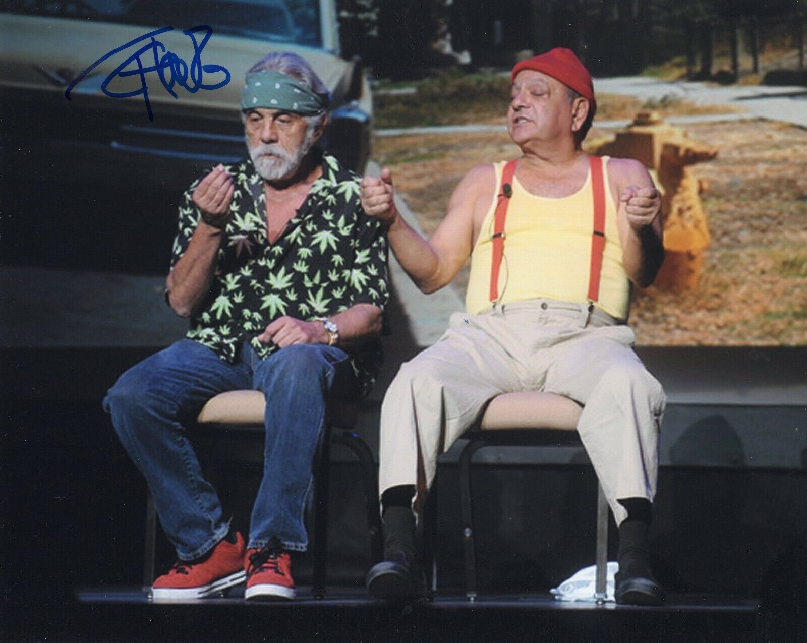 Tommy Chong Signed 8x10 Photo Poster painting w/COA Up In Smoke #A