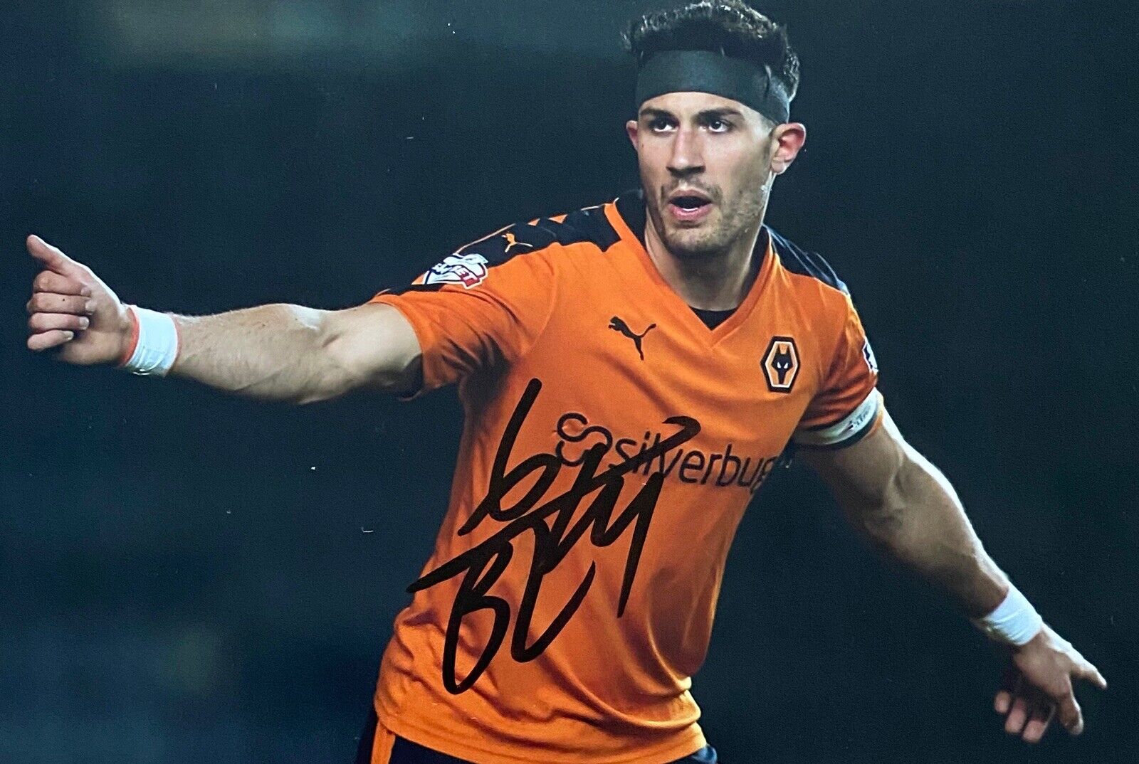 Danny Batth Genuine Hand Signed 6X4 Photo Poster painting - Wolverhampton Wanderers 4