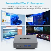 GMKtec AMD Ryzen 5 5600U Mini PC--NucBox 9 239.99