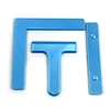 3pcs/set Diamond Painting Alignment Tool - Horizontal Ruler, Right-Angle Ruler, And Pusher Tool Set
