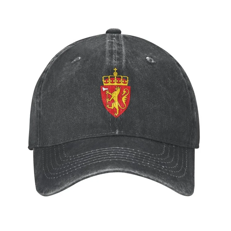 Personalized Cotton Coat Of Arms Of Norway Baseball Cap Sports Men Womens Adjustable Dad Hat Spring