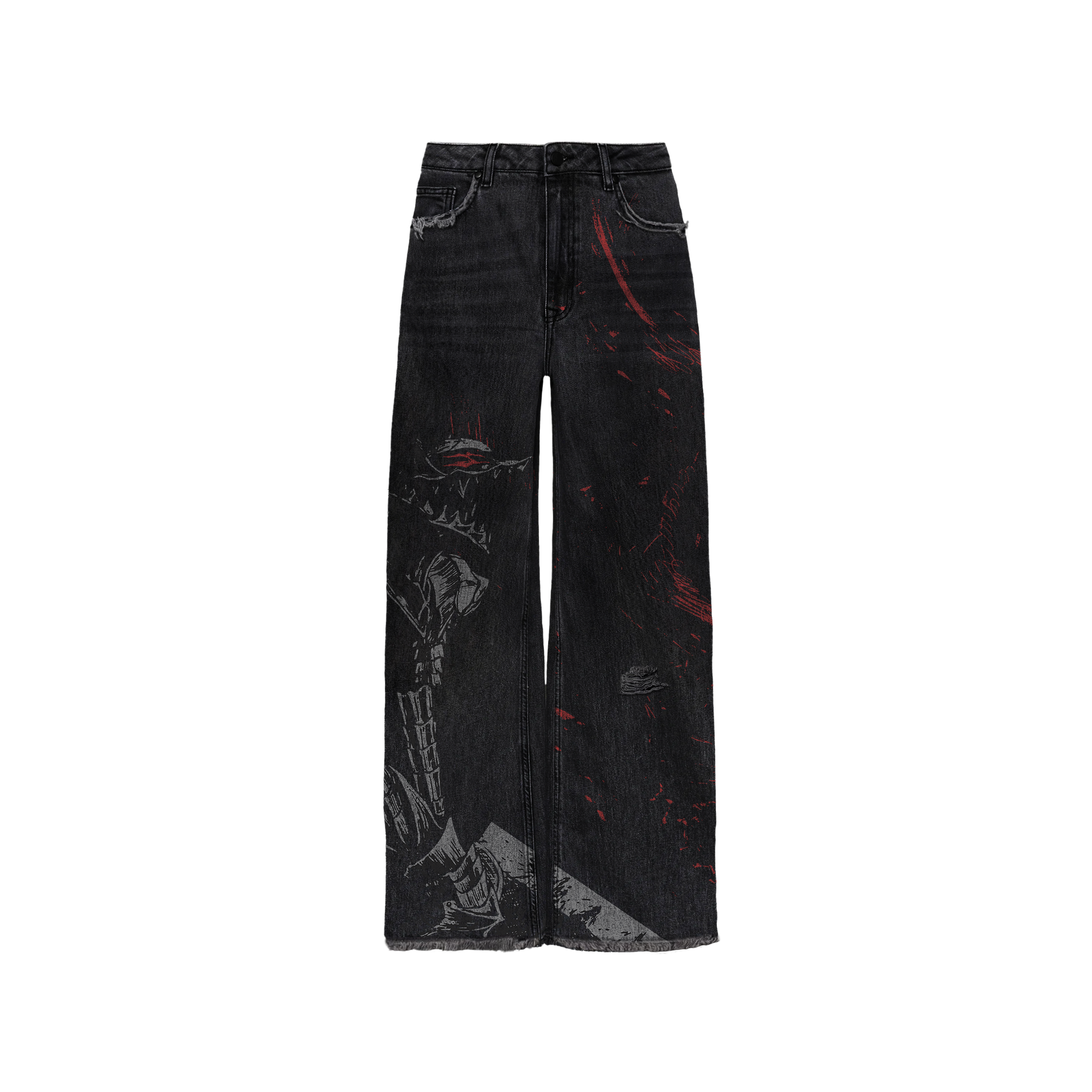 Black Swordsman Jeans