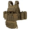 Tactical Vest Outdoor Multifunctional 1000D Oxford Cloth Bulletproof Vest Military Equipment Plate Carrier