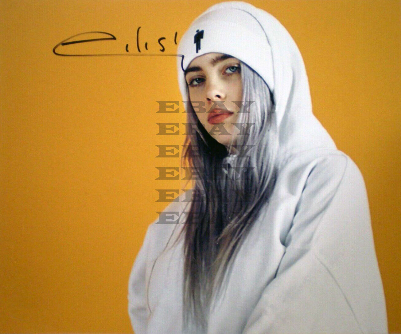 Billie Eilish Autographed signed 8x10 Photo Poster painting Reprint