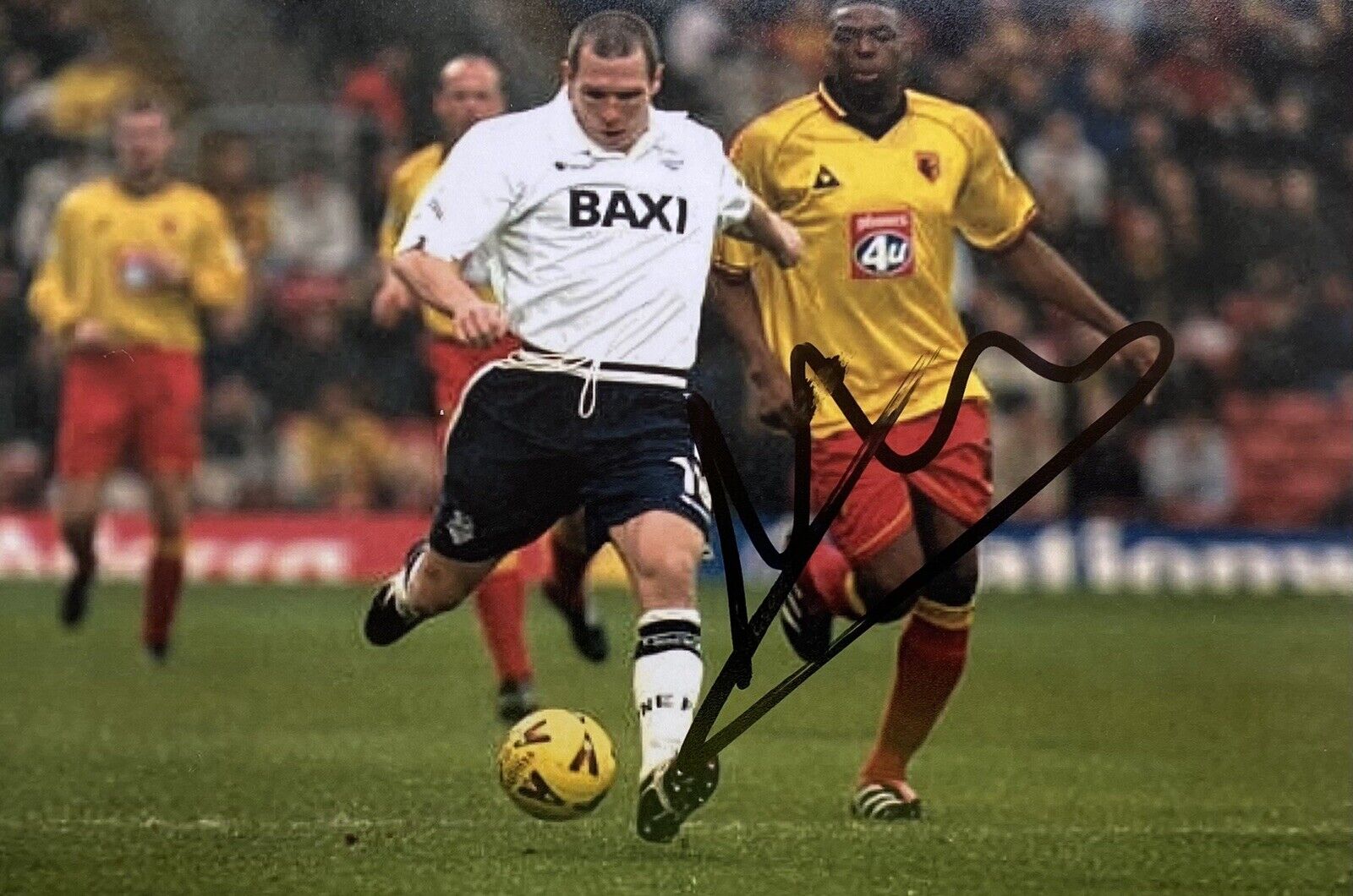 Michael Appleton Genuine Hand Signed Preston North End 6X4 Photo Poster painting