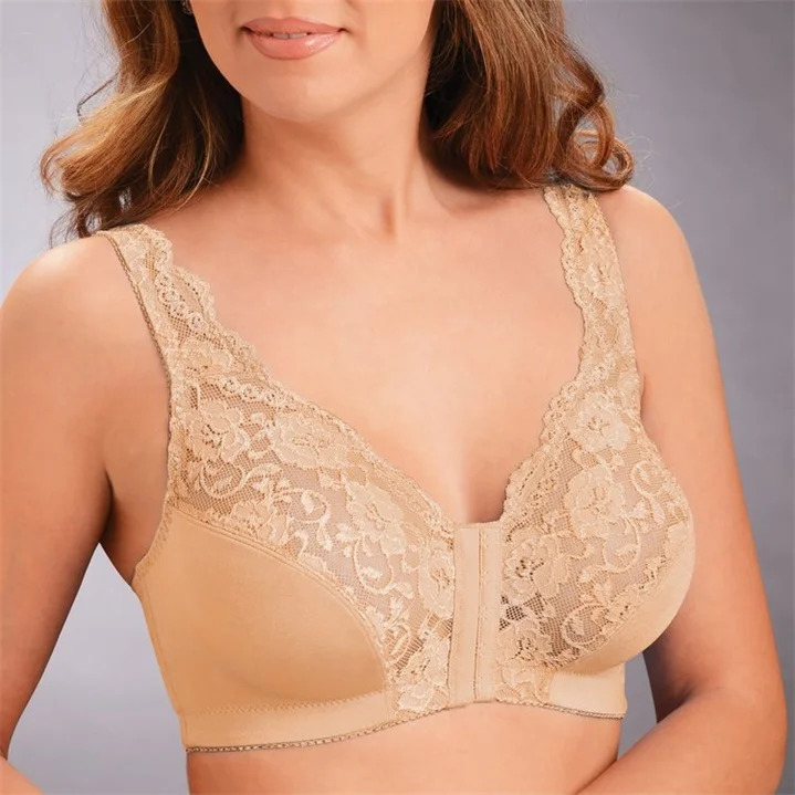 Front Hooks, Stretch-Lace, Super-Lift, And Posture Correction &ndash; ALL IN ONE BRA