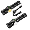 20W LED+COB High Power Flashlight Waterproof Zoomable Outdoor Bright Flashlight