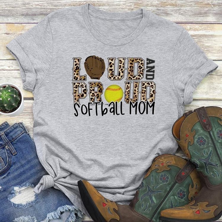 AL™ Softball Mom T-Shirt Tee