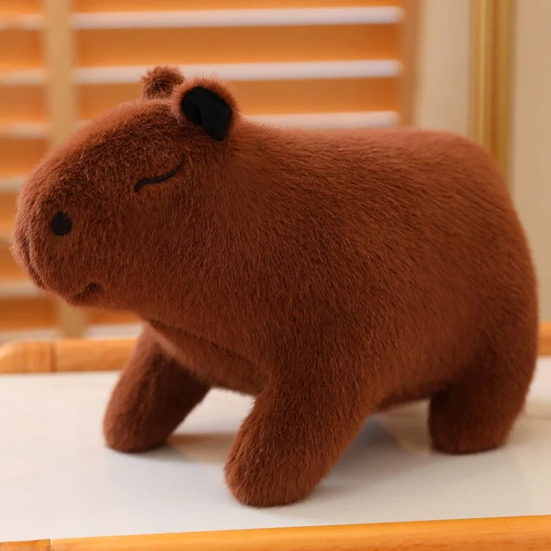 Fluffy Kawaii Capybara Plushie Stuffed Animal Cute Plush Pillow Squishy Toy | NEW