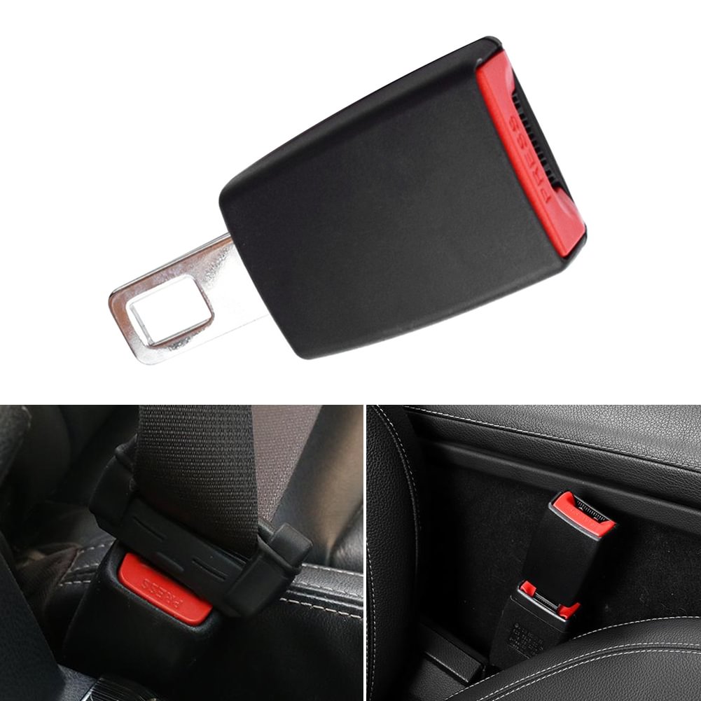 Car Seat Safety Belt Buckle Extension Extender Clip Alarm Stopper Universal