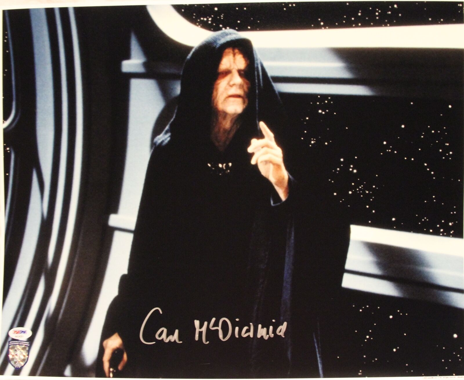 IAN McDIARMID Signed STAR WARS Emperor