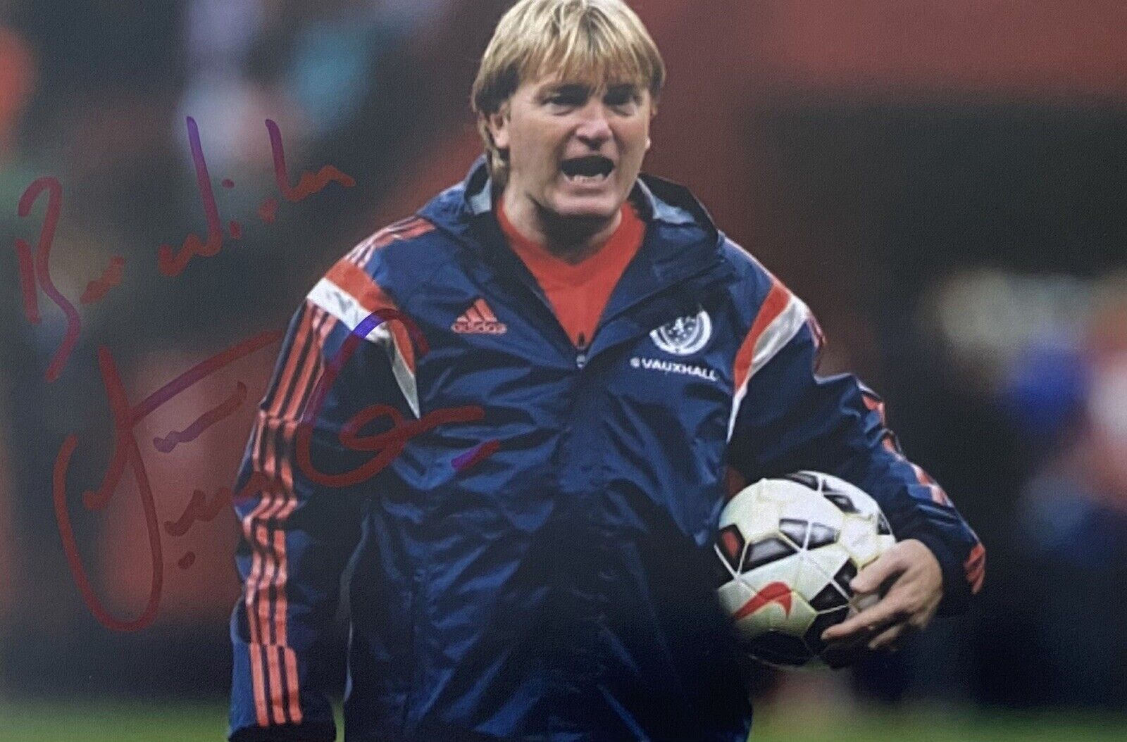 Stuart McCall Genuine Hand Signed Scotland 6X4 Photo Poster painting