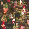 15Pcs Weihnachten Weihnachtsbaum doppelseitig - 5d DIY Handwerk Anhänger