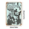 The Doors - Panneaux en étain métallique(20*30cm) - Musique