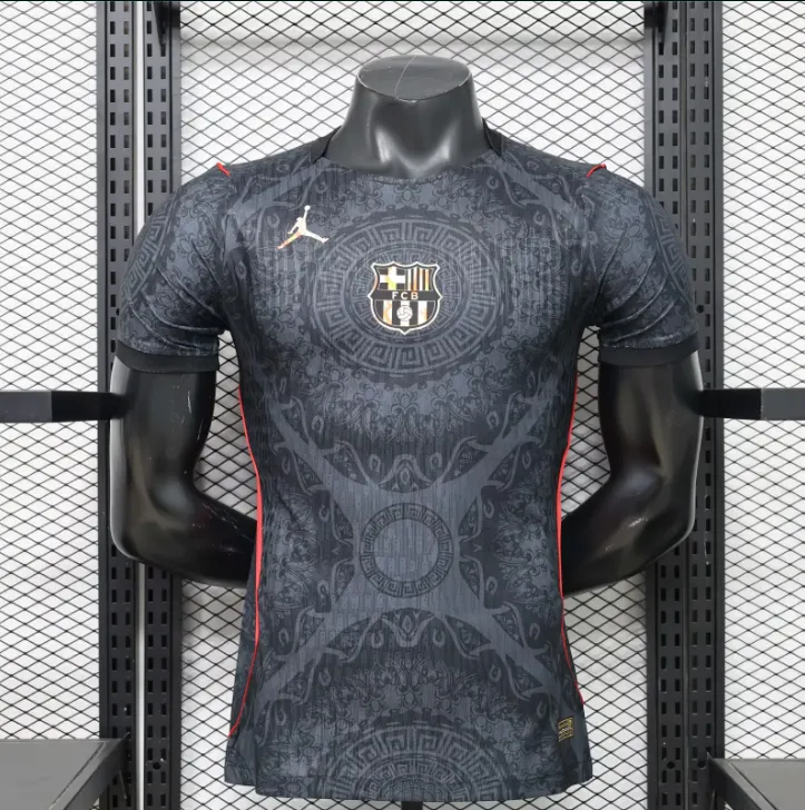 2026 Barcelona AJ Black & Gold Special Edition &ndash; Player Version