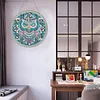 5D DIY Crystal Diamond Painting Handmade Owl Clock Kit