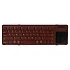 New Wireless Mini Folding Bluetooth Keyboard with Touchpad Business Office Ultra-thin Portable Keyboard