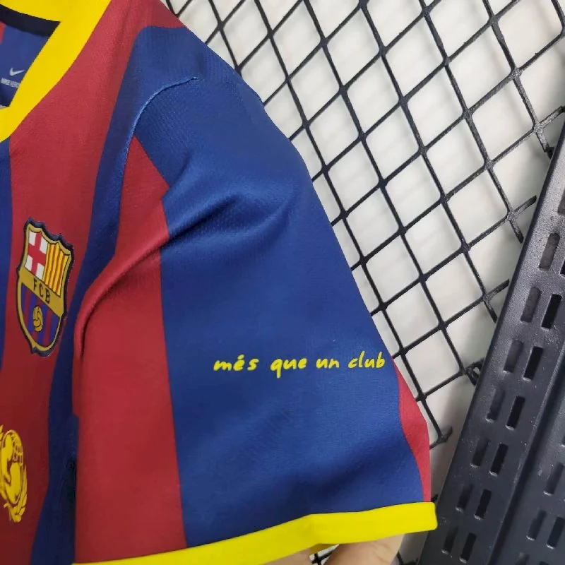 2010/2011 Retro Kids Size Barcelona Home Football Shirt 1:1 Thai Quality