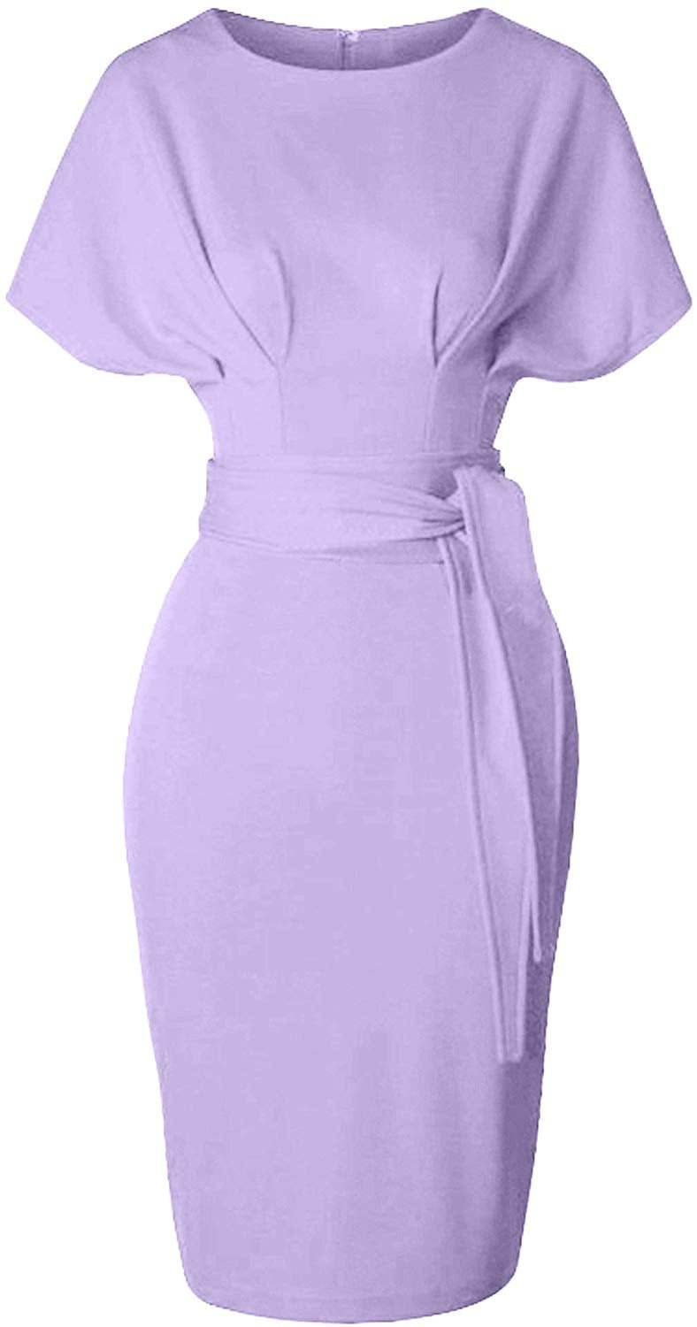 Women's 50s 60s Vintage Sexy Fitted Office Pencil Dress