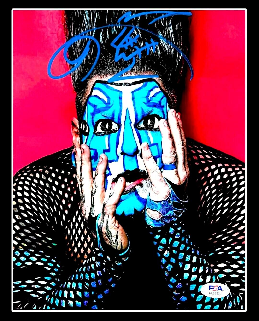 WWE JEFF HARDY HAND SIGNED AUTOGRAPHED 8X10 Photo Poster painting WITH PROOF AND PSA DNA COA 6