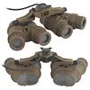 Flippable Night Vision Goggles Model Four-Eye Helmet Binocular NVG Mount Props