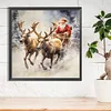 Diamond Painting-5D Full Round Drill Santa Reindeer