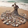 Diamond Painting -DIY Round Drill Stone Art Couples(40x40cm)