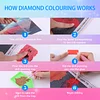 (US Only)5D DIY Full Round Drill Diamond Painting Beach Kit Home Decor Art Craft 40x70cm