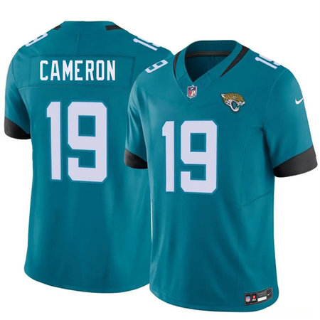 Youth Jacksonville Jaguars #19 Josh Cameron Teal 2026 NFL Draft Vapor F.U.S.E. Limited Jersey