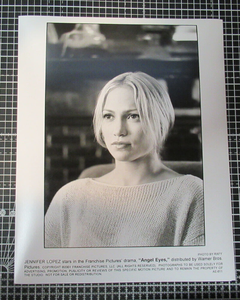 Angel Eyes ORIGINAL press publicity Photo Poster painting 8x10 in Jennifer Lopez Jim Caviezel 18