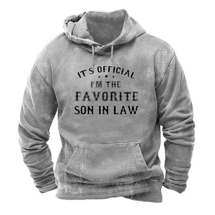 It's Official I'M The Favourite Son In Law  Hoodie socialshop