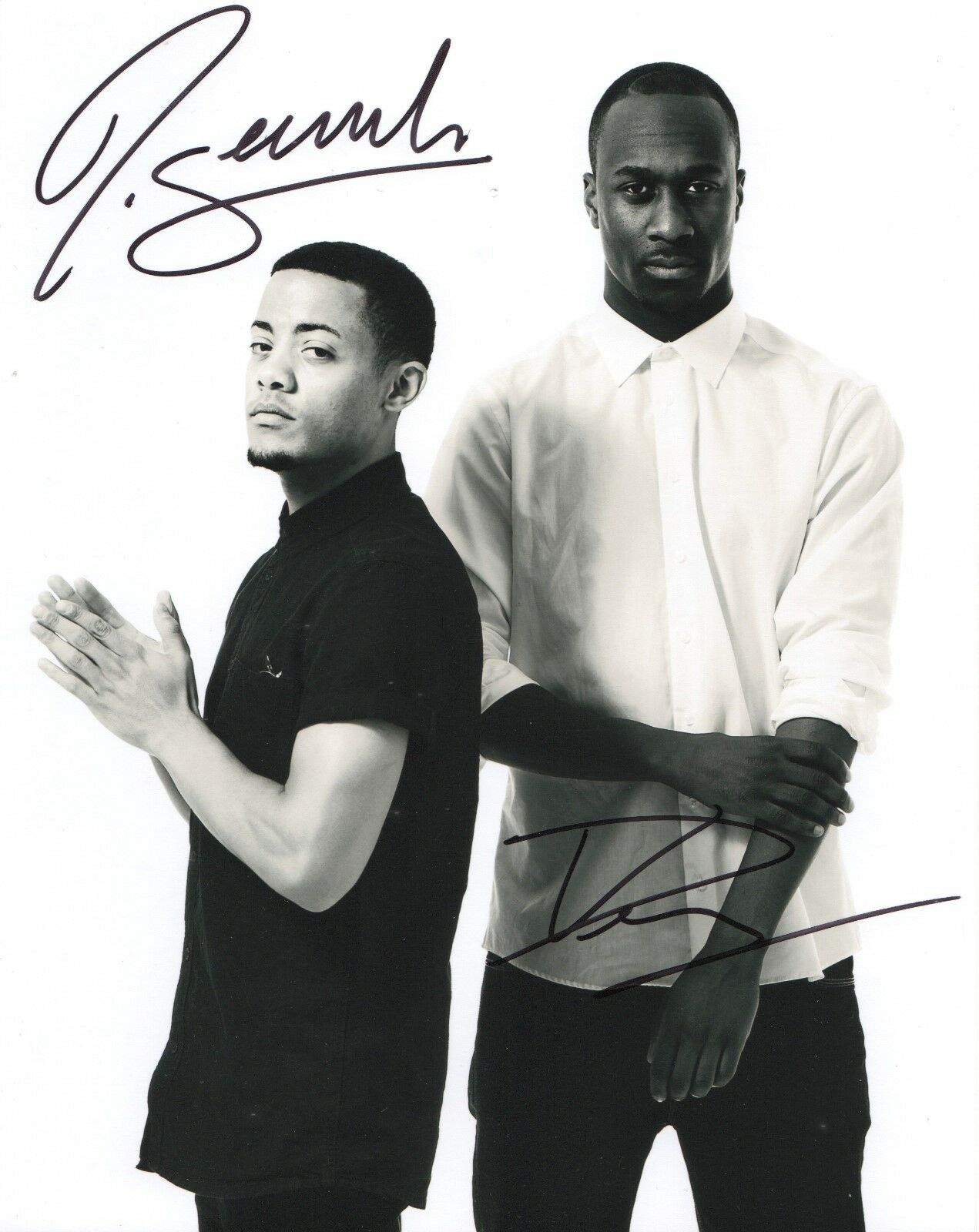 Nico & Vinz REAL hand SIGNED 8x10 Photo Poster painting #1 COA Autographed Am I Wrong