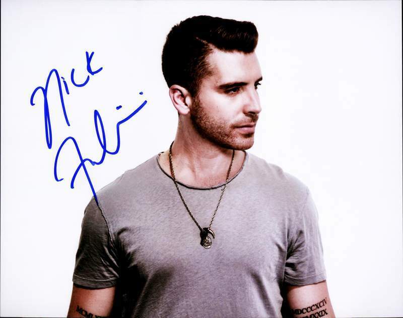 Nick Fradiani authentic signed rock 8x10 Photo Poster painting W/Cert Autographed A00089