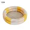 Inflatable Swimming Pool Baby  Outdoor Paddling Pool (Beige 90cm diameter)
