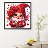 Valentine's Day Gnome - Full Round Drill Diamond Painting