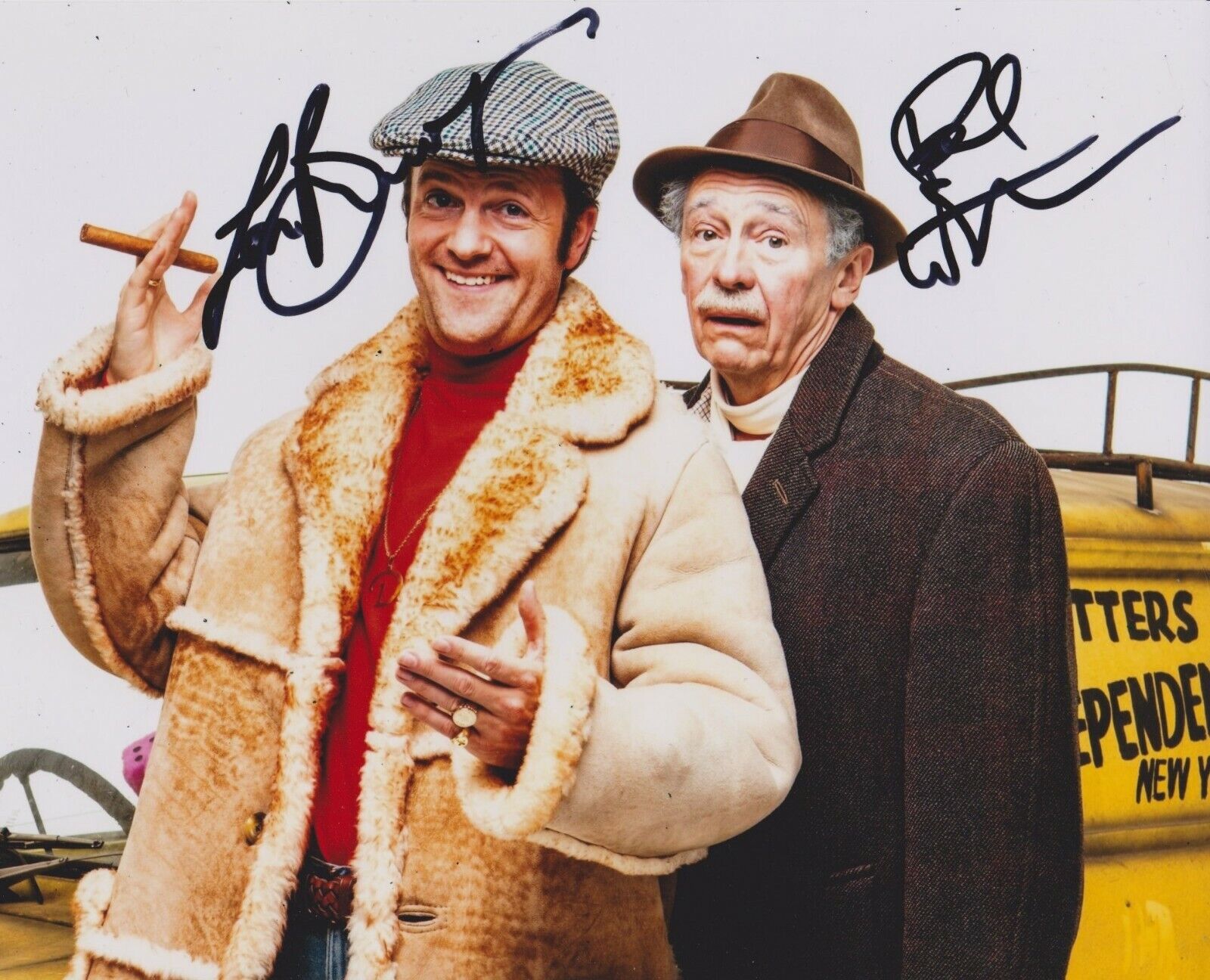 Tom Bennett/ Paul Whitehouse Signed Only Fools And Horses 10x8 Photo Poster painting AFTAL