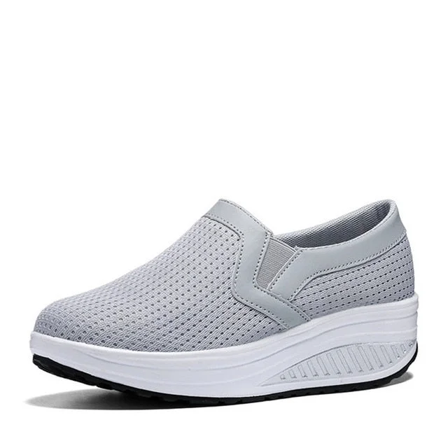 Orthopedic Women Shoes Breathable Slip On Arch Support Non-slip Radinnoo.com